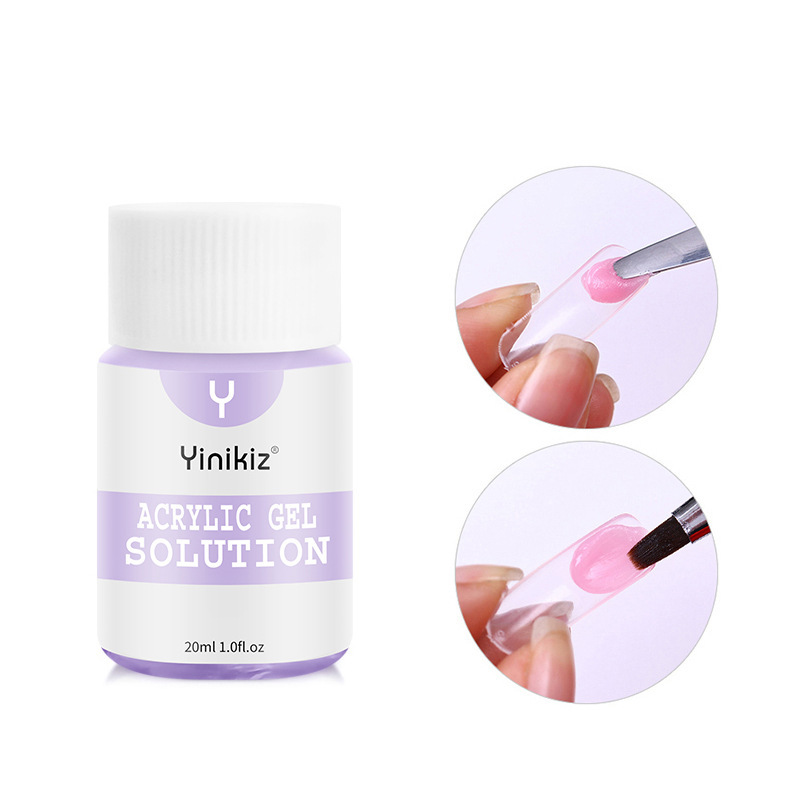 YINIKIZ Nail Tool Extension Gel Cleaning Liquid Gel Water Nail Model Acrylic gel Lubricant