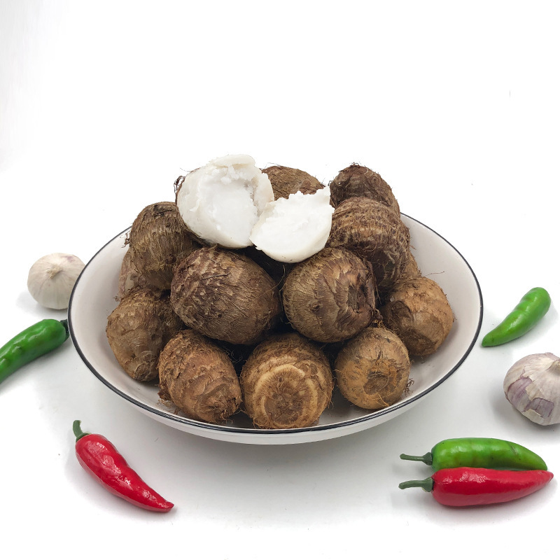 Yunnan Maitreya Small Taro, Soft, Glutinous and Sweet, Grown in Yunnan Mountains, 2.5kg Packs of Natural Fresh Taro Wholesale Yunnan Maitreya Small Taro, Soft, Glutinous and Sweet, Grown in Yunnan Mountains, 2.5kg Packs of Natural Fresh Taro Wholesale