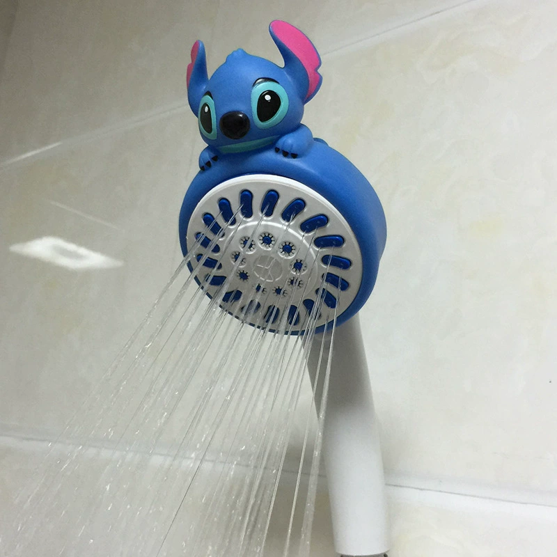 Мультяшная насадка для душа Детская ручная душевая кабина для душа Ванная комната Основание для душевого шланга
