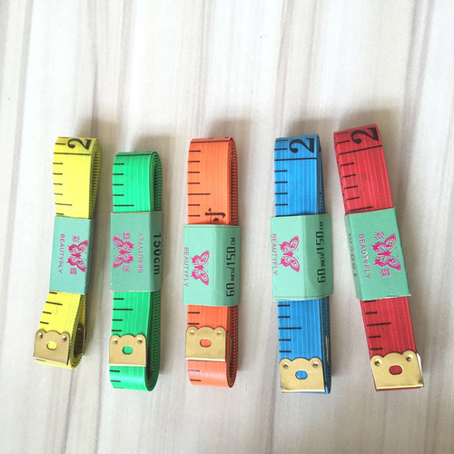 Mini meter ruler 1.5 meters to measure clothes, bust, waist, clothes, leather ruler, height, meter ruler, soft ruler