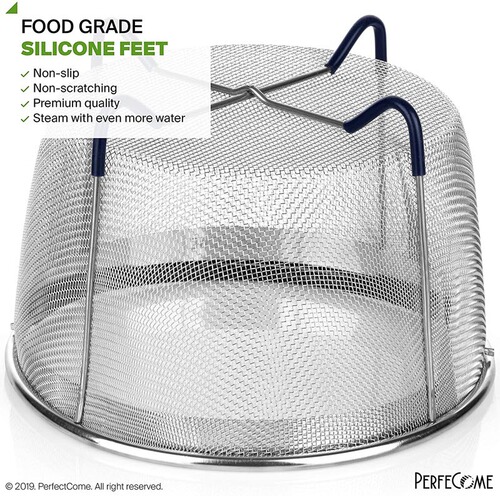 Amazon Instant Pot Accessory 304 Stainless Steel Strainer Basket Rice Cooker Pressure Cooker Steamer Basket 6QT