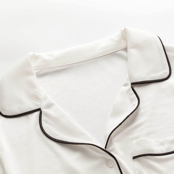 Summer knitted silk pijama