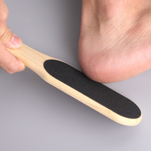 Double-sided foot grinder, foot scraper to remove dead skin and calluses, foot scrubber, foot grinding stone, heel exfoliation and foot grinding artifact