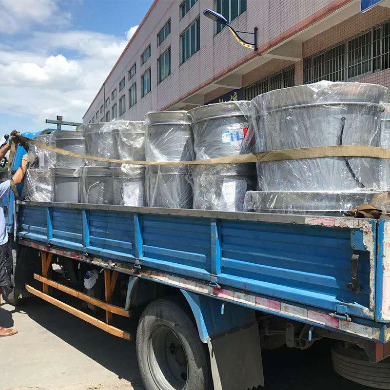 九洲普惠风机 低压除尘排气通风机管道式轴流风机 工厂管道抽风机