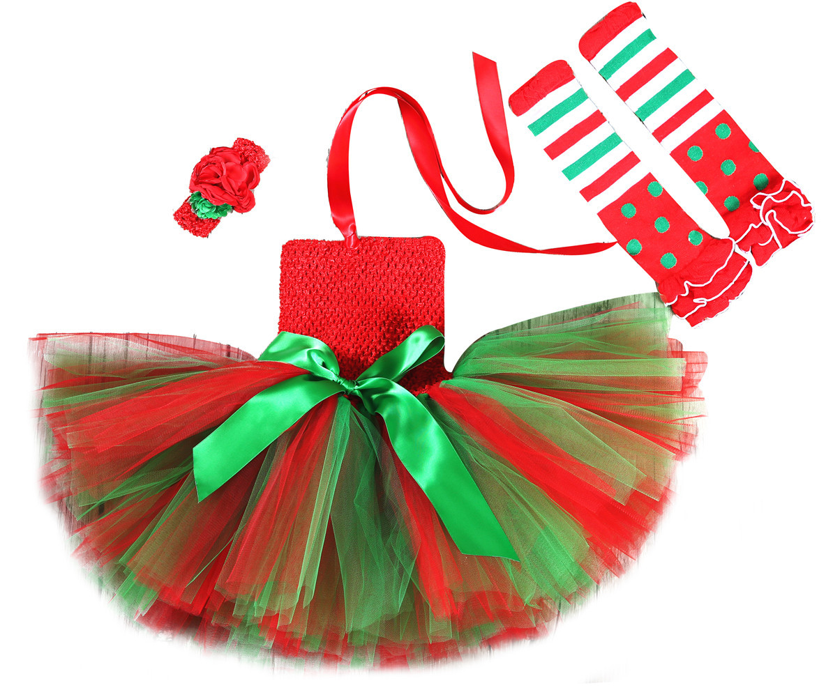 Красно-зеленый набор «Рождественский эльф»