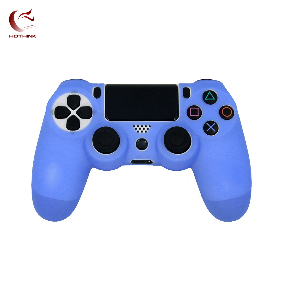 Силиконовый чехол для геймпада (Sony PS4) — защитная крышка с мягким хватом, несколько цветов
