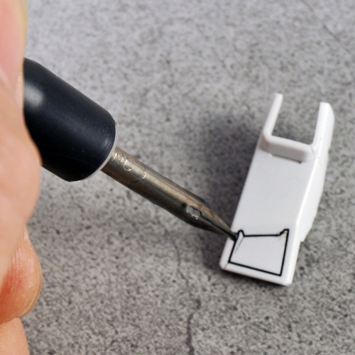 Gundam military model GK resin assembled science fiction model production tool set glue-free wiping hook line seepage pen