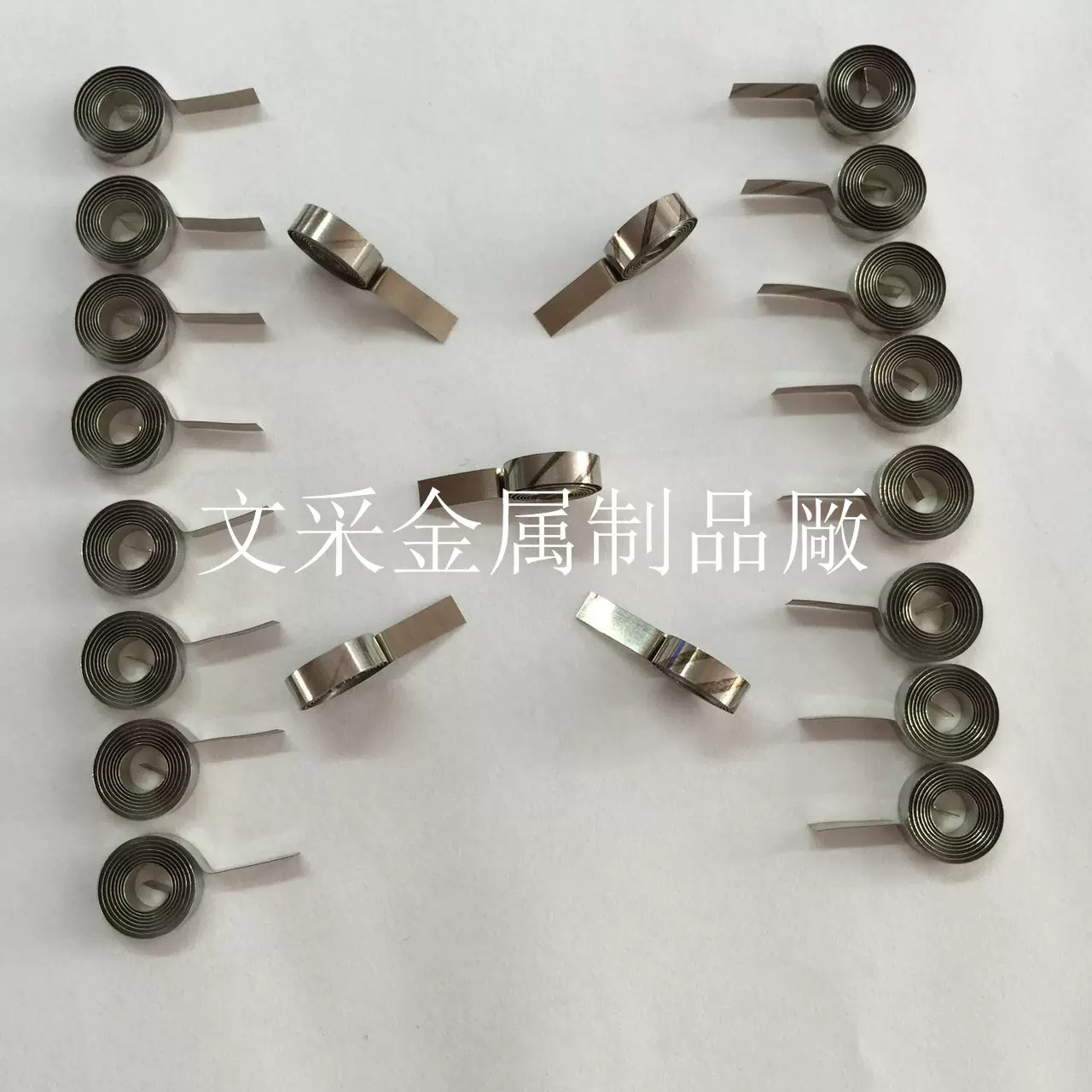 双金属镶嵌崁入指针式式游丝温湿度游丝迷你温度计干湿室内家居