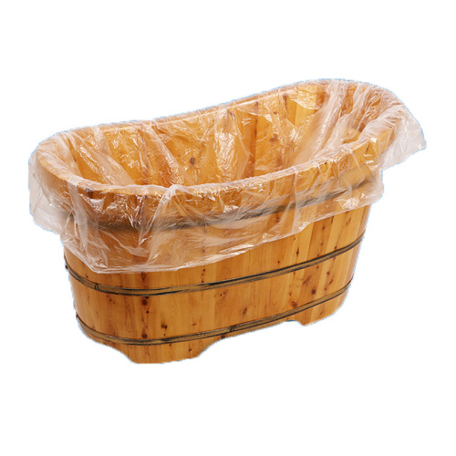 Multiple Sizes Disposable Bathtub Bag Extra Large Hotel Bathtub Cover Thick Bathtub Bag Wooden Barrel Bag