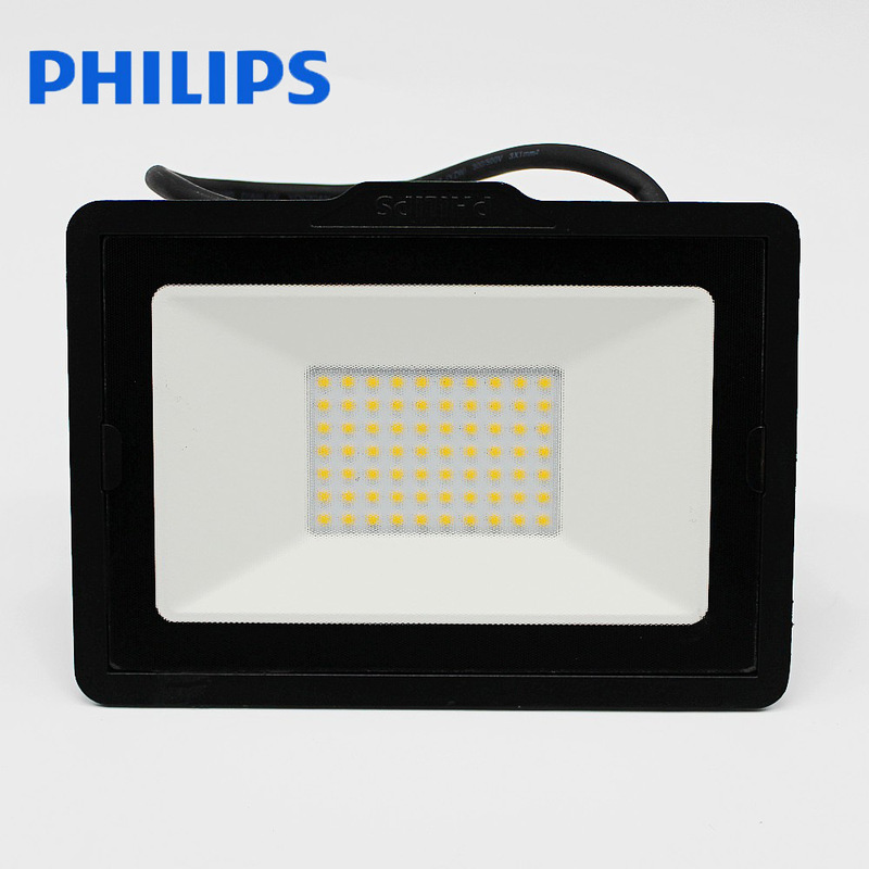 Philips Led Floodlight Outdoor Lighting for Courtyard 50W100W200W Floodlight for Stadium High Brightness Energy Saving