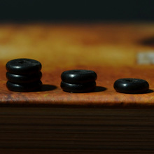 天然黑牛角隔片垫片隔珠 菩提佛珠diy手链百搭配件