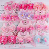 Children's cute beads with bow, hairgrip, Hanfu, hair accessory from pearl