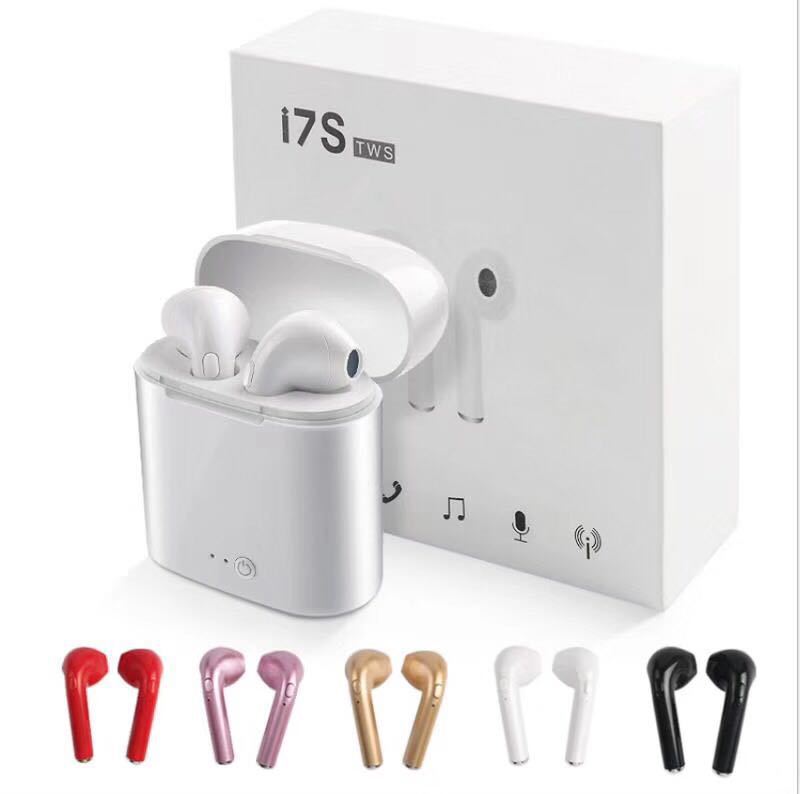 Cross-Border I7S Bluetooth Earphones with Dual Earbuds, Charging Case, Sports Pairing, Touch Screen, Waterproof, Fast Charging, In-Ear Bluetooth 5.0 Cross-Border I7S Bluetooth Earphones with Dual Earbuds, Charging Case, Sports Pairing, Touch Screen, Waterproof, Fast Charging, In-Ear Bluetooth 5.0