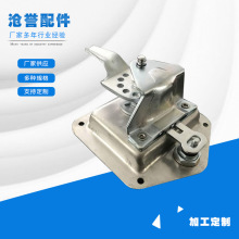 工具箱鎖不銹鋼面板平面鎖工具箱鎖折疊把手鎖工具箱鎖廠家供應