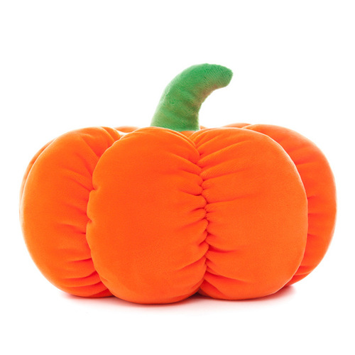 Cute Pumpkin Sleeping Pillow Plush Toy Rag Doll Large Round Cushion Birthday Gift Female Doll
