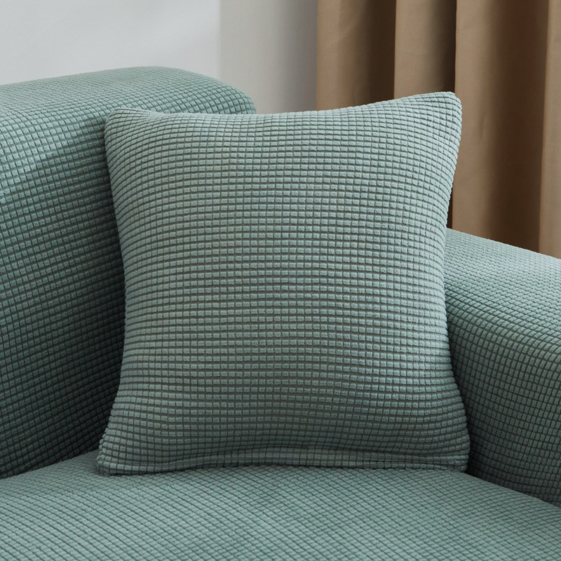 Knitted pillowcase