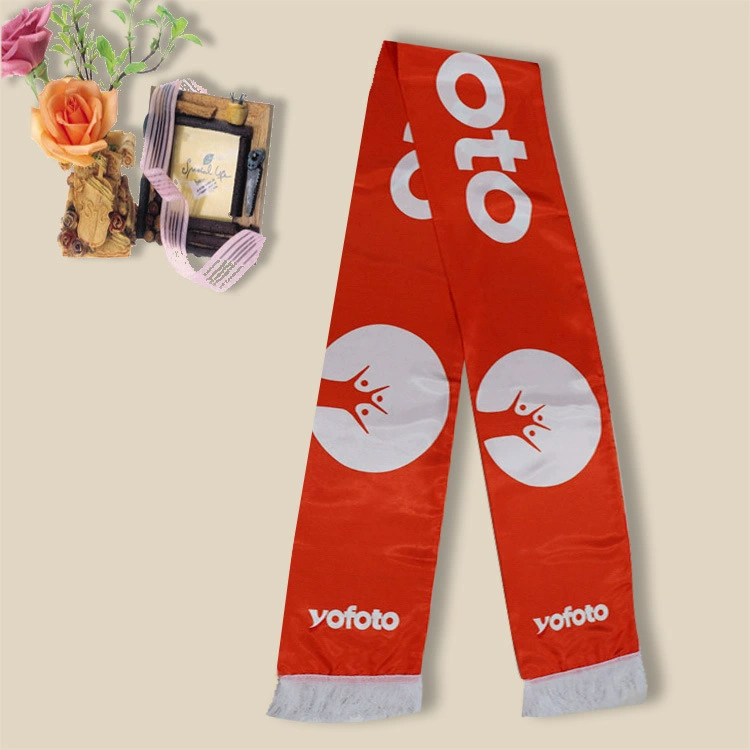 Football scarf, polyester