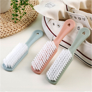 Shoe brush plastic brush soft fur shoe brush multifunctional toilet floor brush cleaning clothes brush Collar Laundry brush