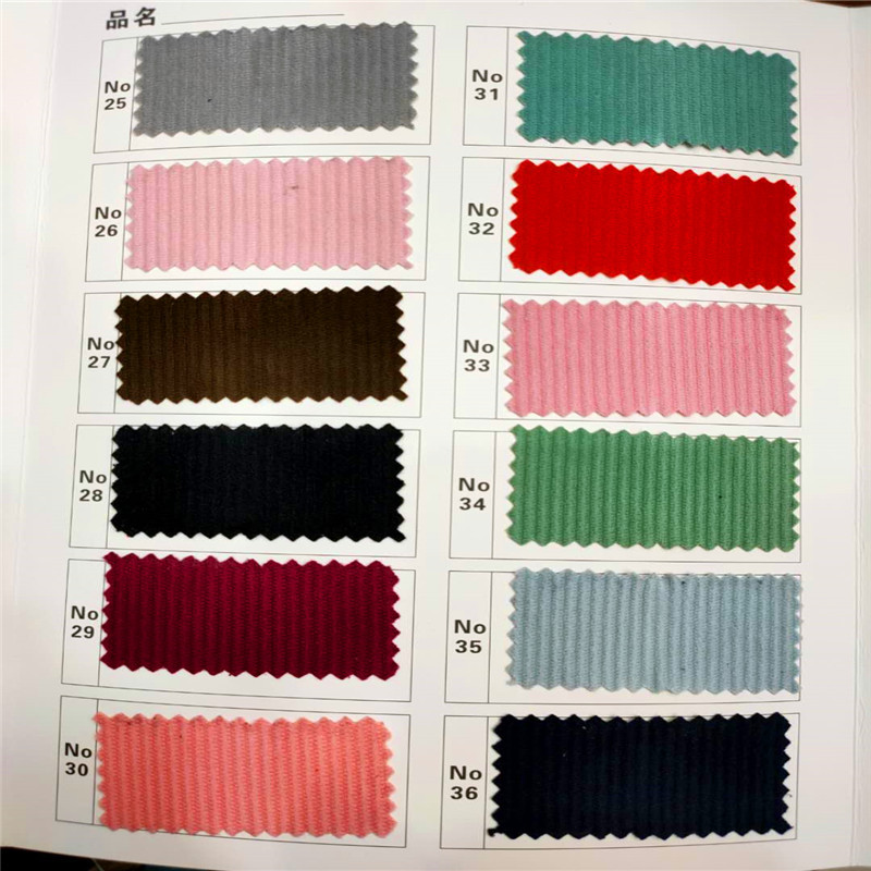 8 워프 니트 코듀로이, 공장 재고, 의류, 신발 및 모자 기술, 가정용 섬유 베개 장난감 가방 필요
