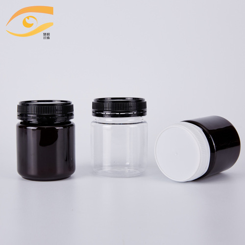 250g Comvita bee honey bottle old black brown sugar ginger tea bottle black plum jam bottle brown black honey bottle