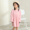 Fuchsia dress, children's fashionable skirt, megaphone for princess, Korean style, western style