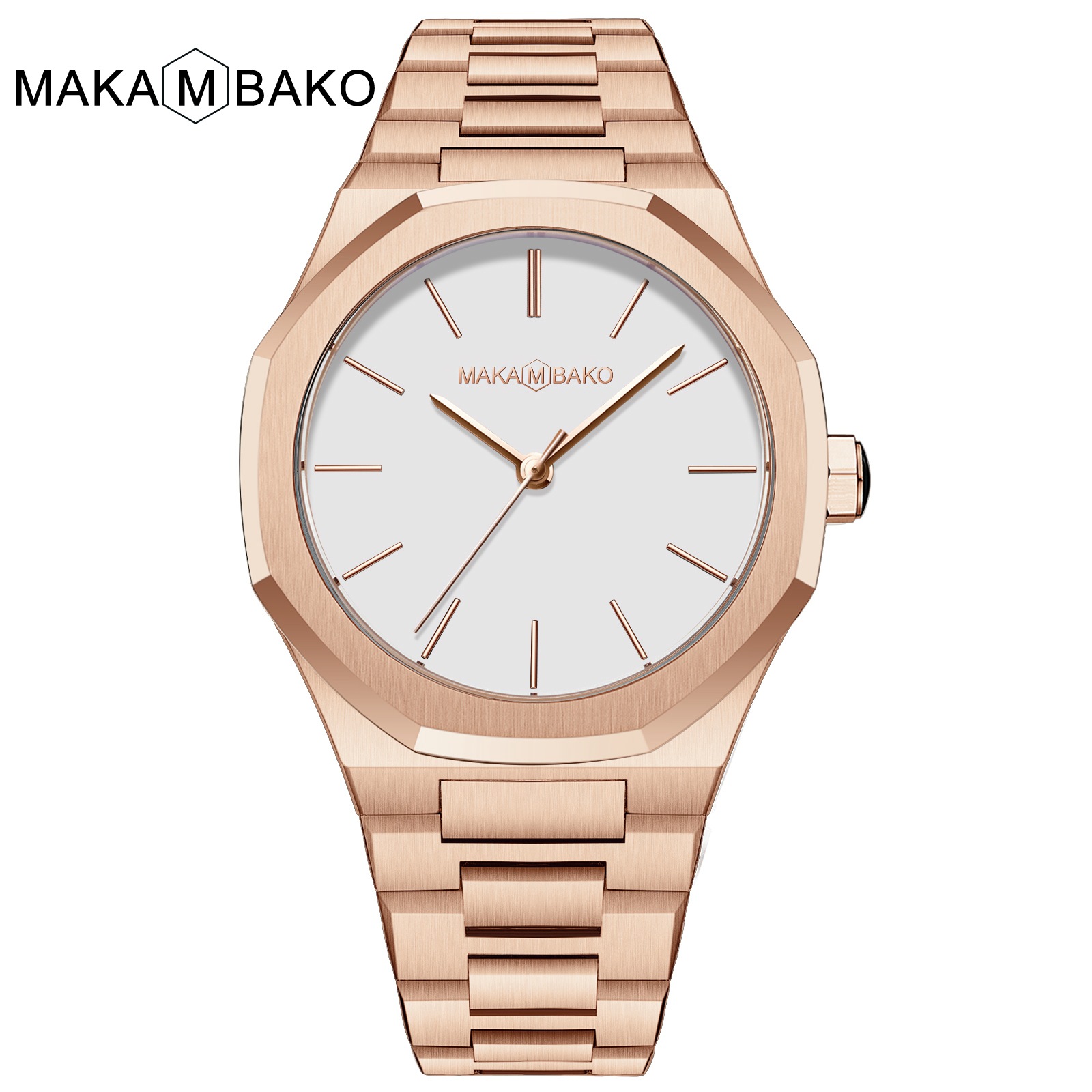 International Station AliExpress Cross-border Quartz Watch Japanese Movement Octave Waterproof Women's Stainless Steel Band Watch
