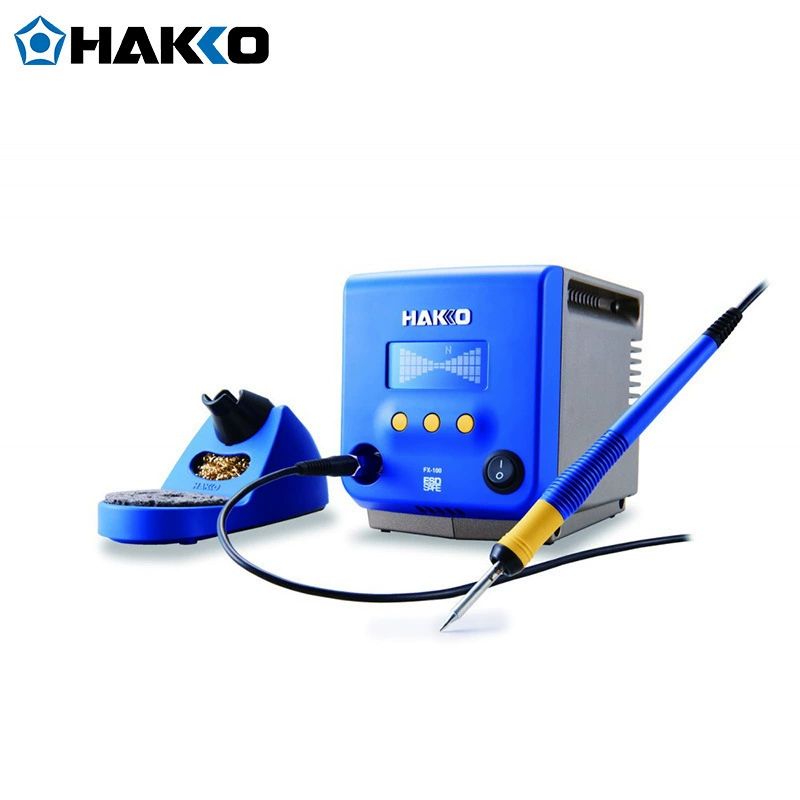 Baiguang Hakko антистатическая электро-пайка платформа FX100 высокопрочная электрическая паяльная станция 2-в-1 комплект