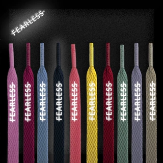 适配AF1马卡龙AJ1烟灰北卡白蓝粉黑色反光彩色FEARLESS鞋带