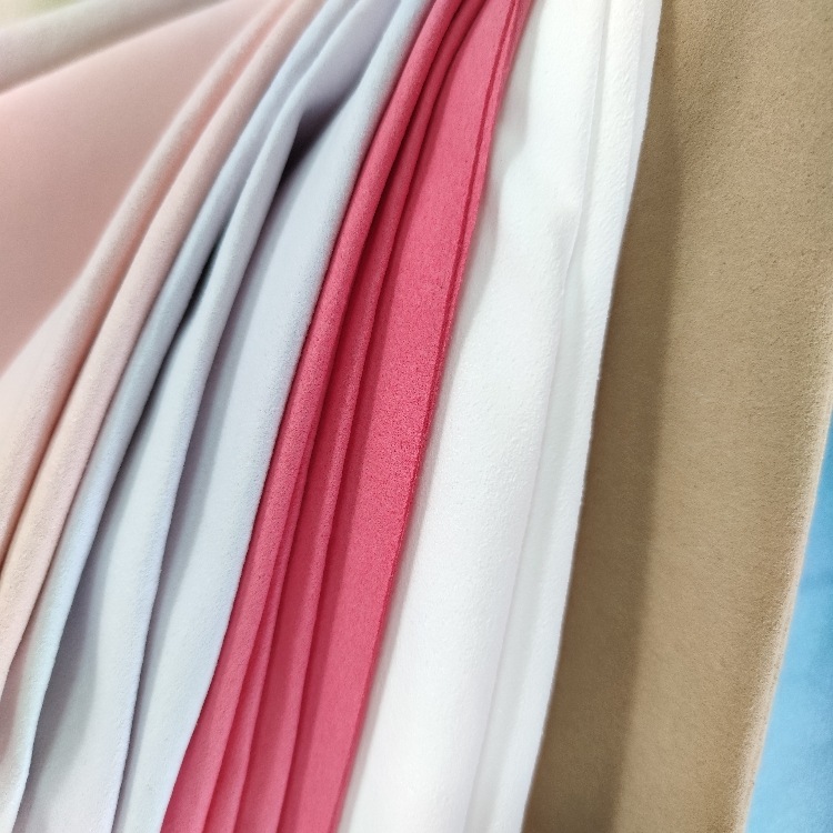 Factory microfiber leather suede microfiber water-based microfiber island-setting microfiber abrasion resistance color fastness high tear-resistant anti-fleece microfiber