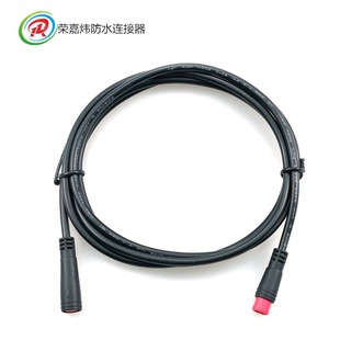M8 2о��ĸ���L��1��  2pin̫��ܰ��B�Ӿ����^m8 2о��ˮ�����^