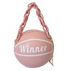 Basketball winter shoulder bag, trend fashionable one-shoulder bag, small bag