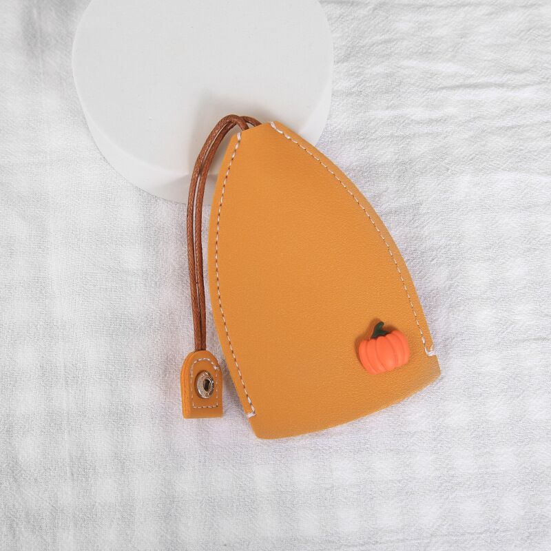 Estilo coreano ins chica corazón caricatura pull-out clave caso creativo PU cuero coche clave cubierta protectora universal