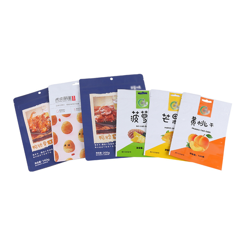 定 制卤味鸭翅包装袋 休闲食品自立自封袋 即食麻辣小黄鱼铝箔袋