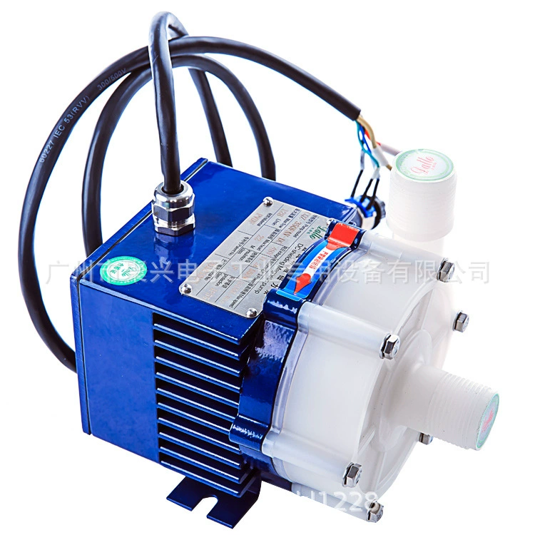 DATTO直流屏蔽磁力耦合离心泵卧式大流量变频调速水泵PVDF24V/48V