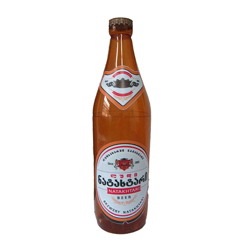 供应PVC充气广告啤酒瓶   加工各种高周波电压广告产品