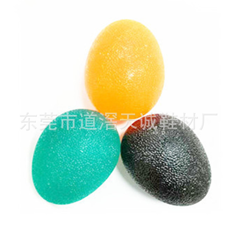 Finger Grip Bola de silicona agarre de rehabilitación ejercicio masaje bola de la muñeca hombres y mujeres dedo masaje bola transfronteriza