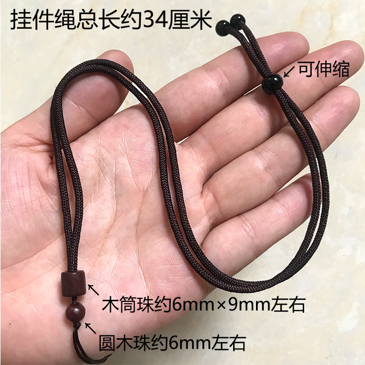 Collar cuerda colgante cuerda ágata colgante collar cuerda fábrica al por mayor
