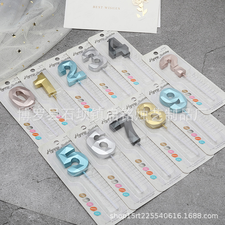 Vela digital del estilo auténtico del Original-Dia Golden-50MM el empaquetado de alto grado de la ampolla