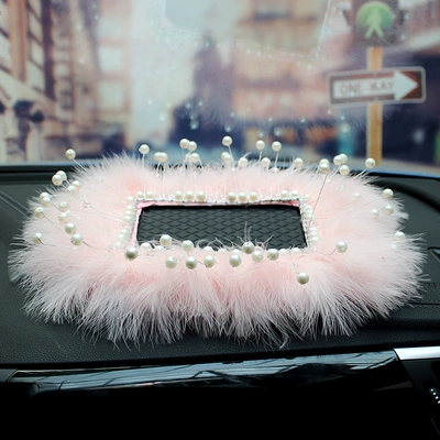 Storage Mat In-Car, Anti-slip mat - flesh-pink
