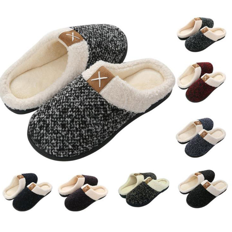Spring and Autumn Amazon Comfortable Memory Sponge Slippers for Men and Women Foot Arch Shoes Indoor Warm Home Shoes Casual Cotton Slippers Spring and Autumn Amazon Comfortable Memory Sponge Slippers for Men and Women Foot Arch Shoes Indoor Warm Home Shoes Casual Cotton Slippers