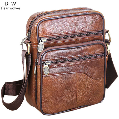  Zipper Solid Color Medium Single Soft Handled Three-dimensional Bag Casual Vertical Square Brown Retro Shoulder Bag