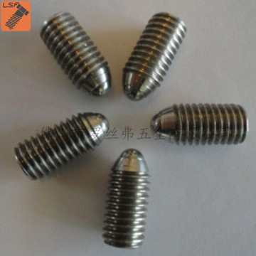 供应不锈钢304内六角波珠螺丝 定位波珠螺钉 定位螺丝 M3-M16