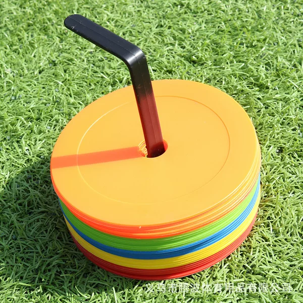 Flat Logo Dish Football Training Flat Logo Dish Cushion 15cmpe Flat Floor Logo Dish Training Equipment