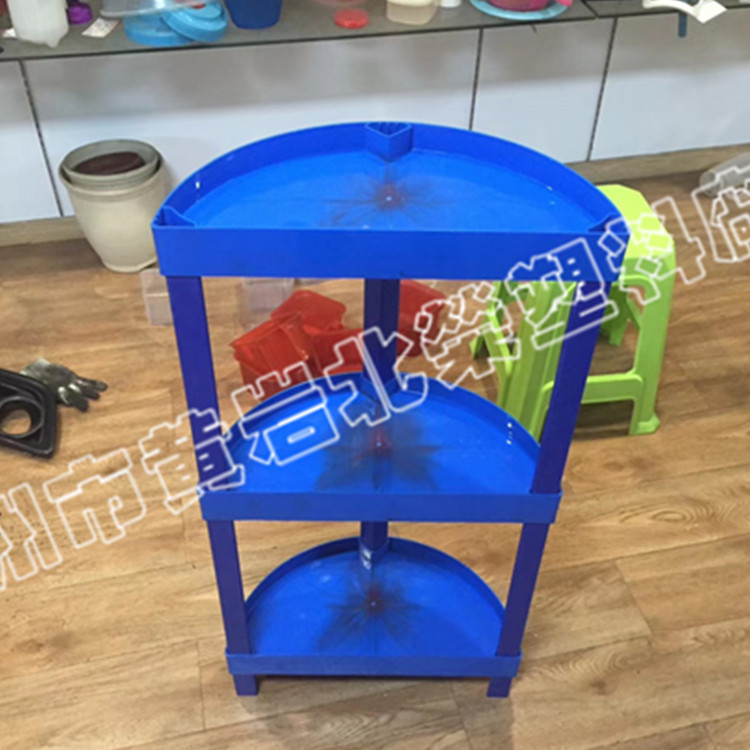 三层Φ47cm零食饮料药品食用油小饰品甜品展台塑料展示架货架