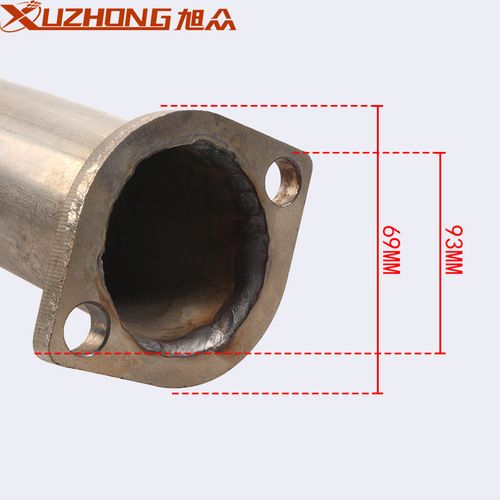 Auto parts exhaust gas recirculation pipe EGR stainless steel for Ford F250 F350 F450 F550