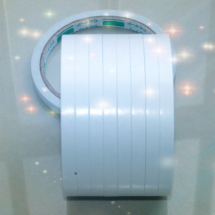 供应双面胶带 8MM规格 粘性好 制作专用粘合两面胶