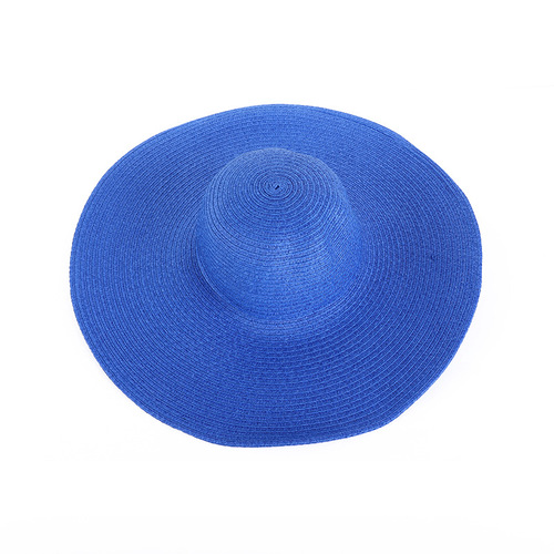 Korean summer grass hat, Hawaiian sun hat for women, beach hat, outdoor sunshade large brim hat