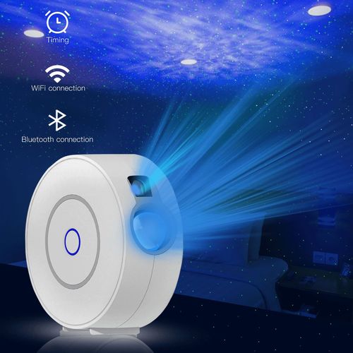 Colorful Starry Sky Projector Lamp Laser Starry Night Light Bedroom Companion Graffiti APP Intelligent Controlled Atmosphere Light