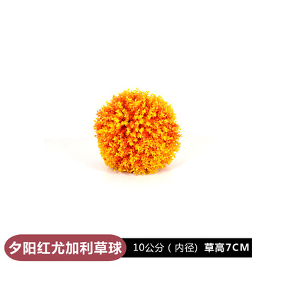 Planta verde artificial Milán eucalipto hierba falsa bola de plástico bola colorida centro comercial jardín de infantes techo decoración de la ventana