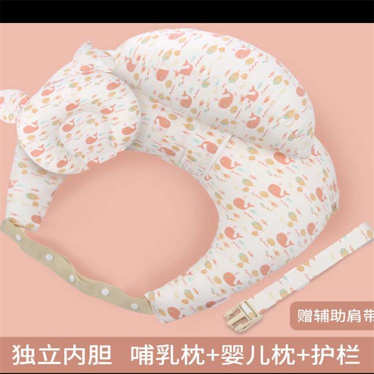 Breast-feeding Pillow Breast-feeding Artifact Pregnant Women's Waist-protecting Chair Newborn Baby Sleeping Pillow Side-lying Cushion Pillow Confinement Pillow